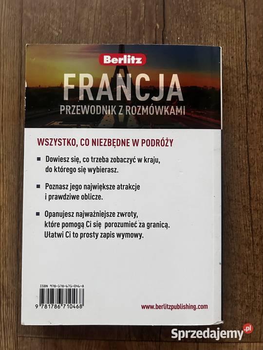 Przewodnik Francja przewodnik z rozmówkami Wyszków sprzedam