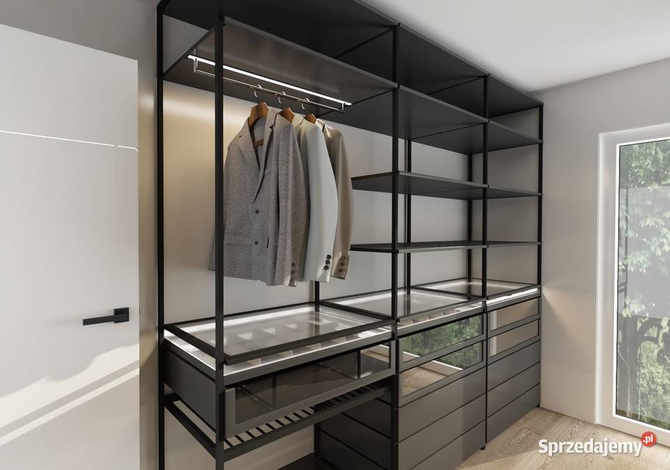 szafy garderoby regały w stylu loft mazowieckie
