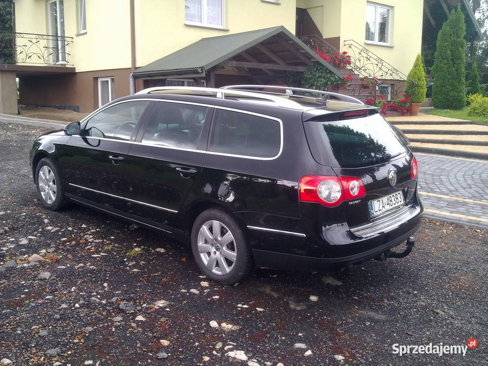 VW Passat B6 model 2008 HIGHLINE skóra chrom czarny lubelskie Skierbieszów