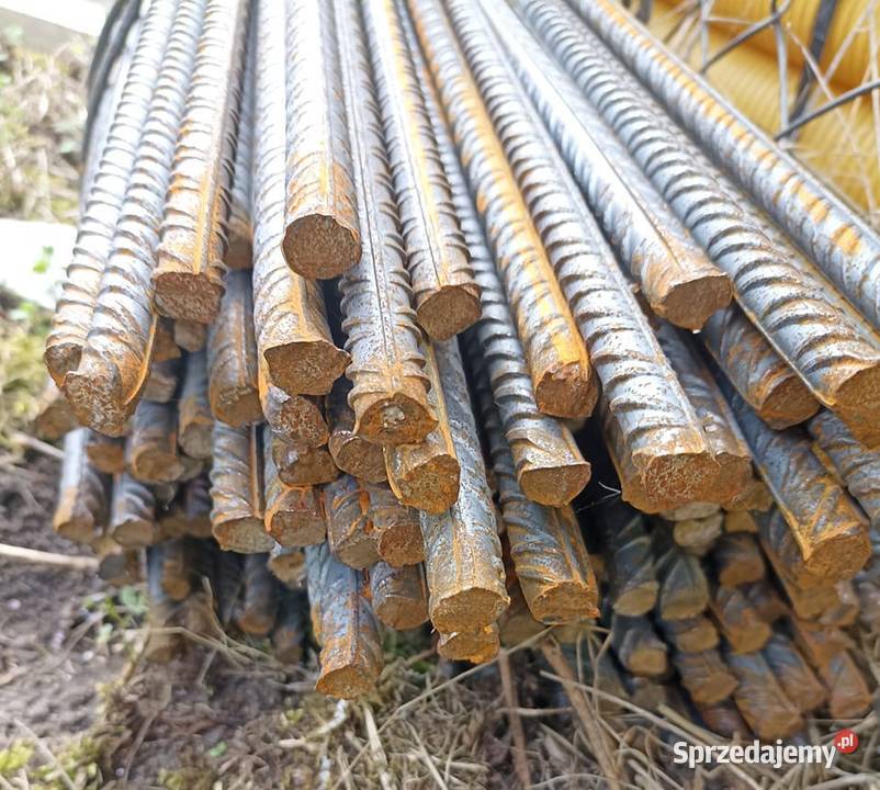 pręt żebrowane fi 12 mazowieckie Biała sprzedam