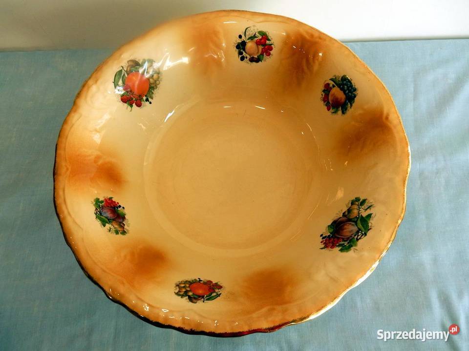 Vintage duża misa Staffordshire Ironstone Piła
