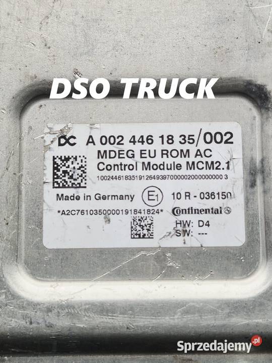 A0024461835 002 Sterownik MCM komputer silnika Zawichost