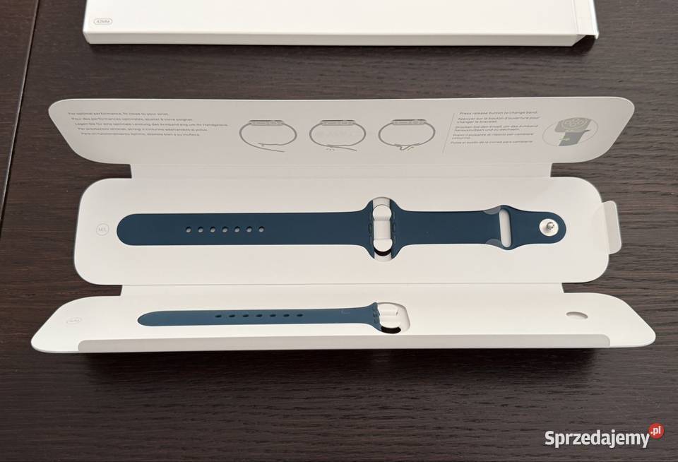Oryginalny pasek Apple Sport Band Ciemny Turkus lubelskie Zamość sprzedam