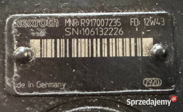Rexroth R917007235 R917006912 R917005115 wielkopolskie Poznań