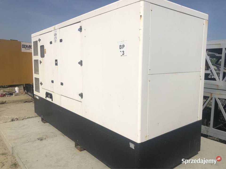 JCB G275QX 275KvA Generator Scania