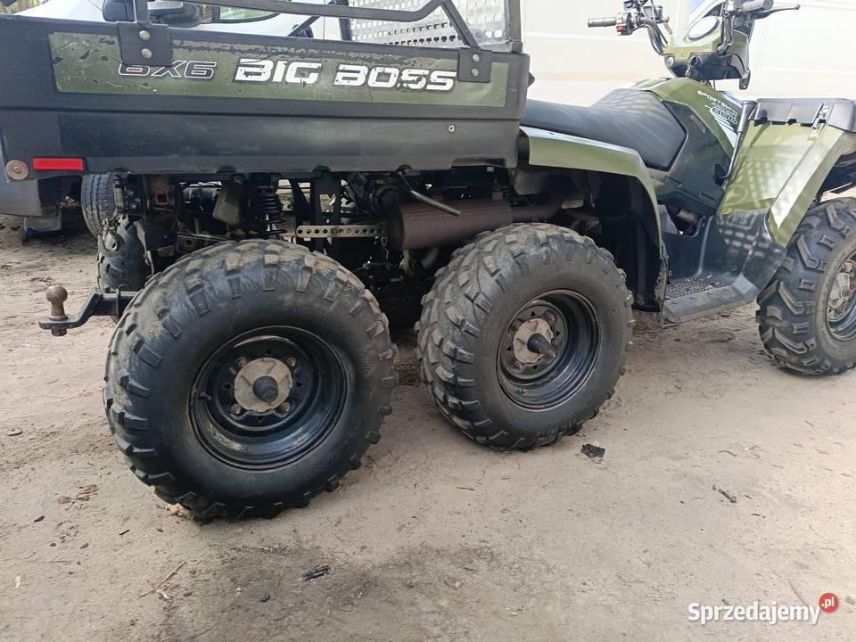 Quad Polaris 66 napęd na wszystkie koła nieuszkodzony Grajewo