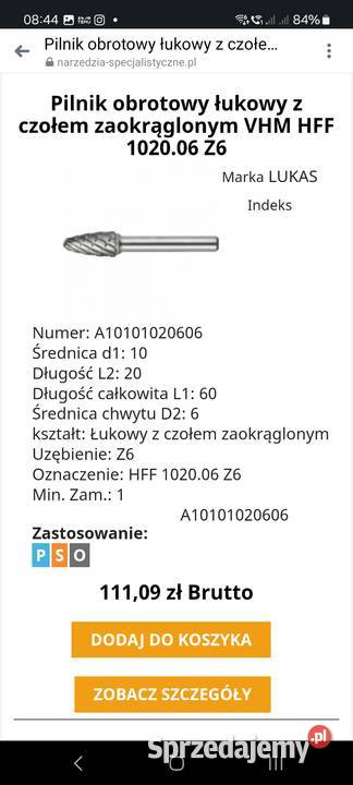 Pilniki freze śląskie Siemianowice Śląskie