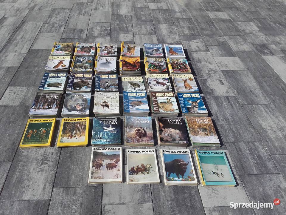 Łowiec Polski kolekcja 393 gazet myślistwo
