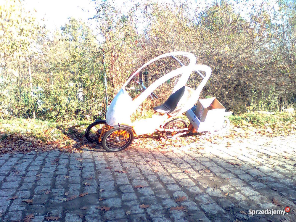 rower trójkołowy z napędem elektrycznym Wrocław