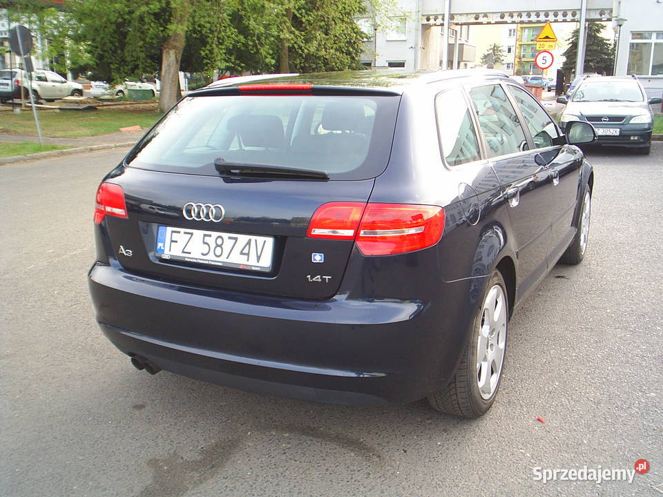 Audi A3 125 Niski przebieg 135340 BEZWYPADKOWY Zielona Góra