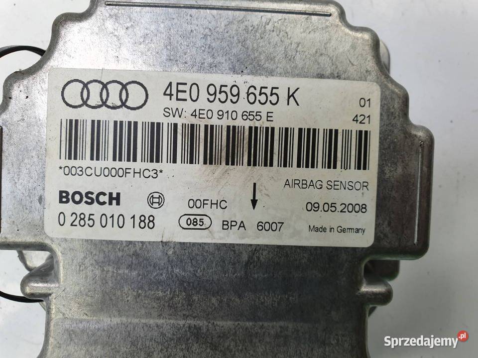 SENSOR AIRBAG AUDI A8 D3 4E0959655K