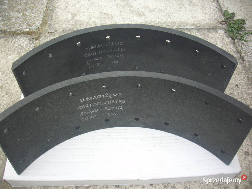 Okładziny nakładki szczek hamulcowych STAR 200 Układ hamulcowy