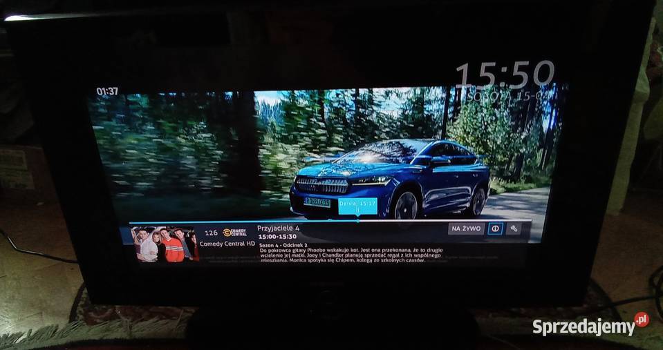 TV LED 32 cale Samsung z pilotem i podstawą