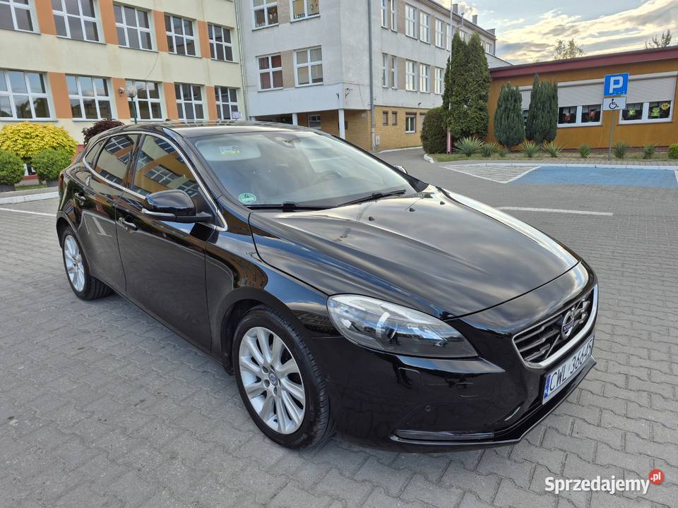 Volvo V40 20 D2 Zadbany serwisowany oryginalny skórzana tapicerka Włocławek