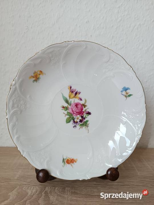 Panterka talerz porcelana Vohenstrauss Gorlice