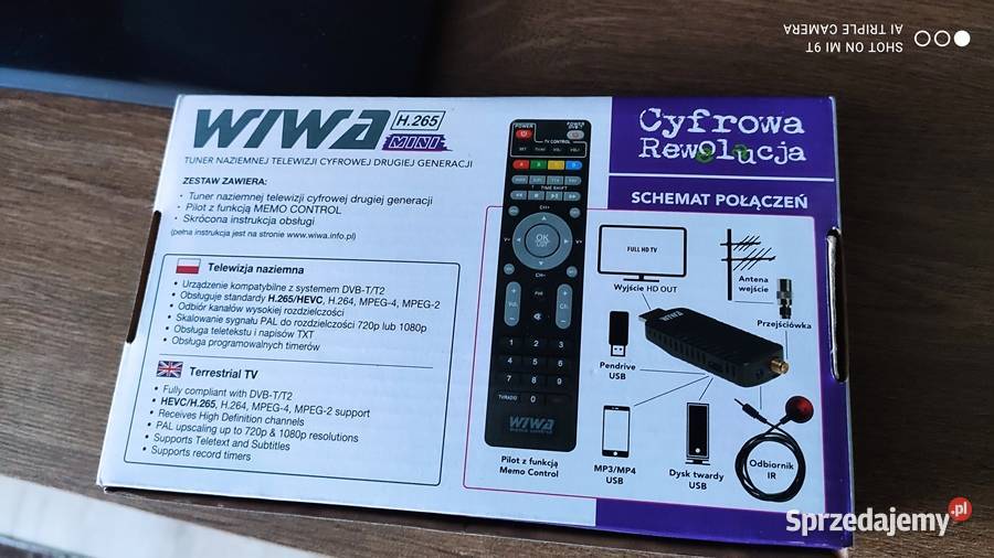 Telewizor LED JVC LT32HA45E dekoder dvbt2 Czemierniki