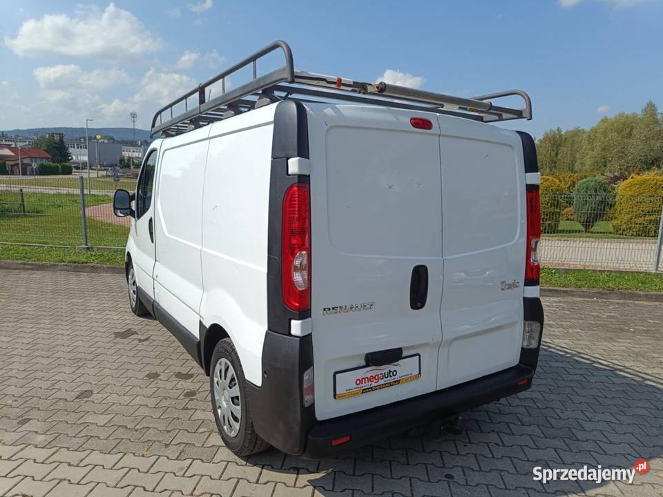 TRAFIC 20 DCi 90 3 osoby 2009 biały podkarpackie Sanok