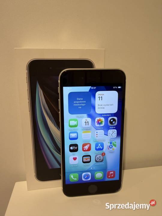 Apple iPhone SE 2020 64GB Biały 100 Kondycja Kalisz
