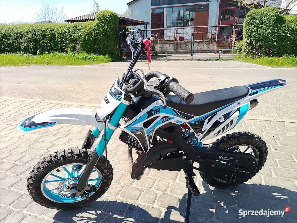 Mini cross 49 3 odpalany na rozrusznik Dębogóra