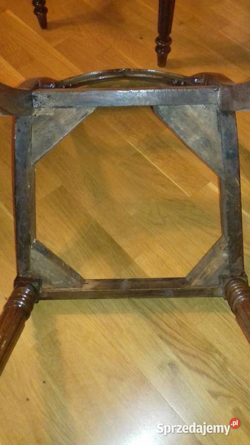 KRZEŁA BIEDERMEIER DĄB OKOŁO 1840 POLSKA Orneta sprzedam