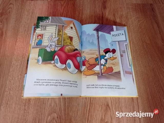 Donald listonoszem Walt Disney KSIĄŻKA Chorzów