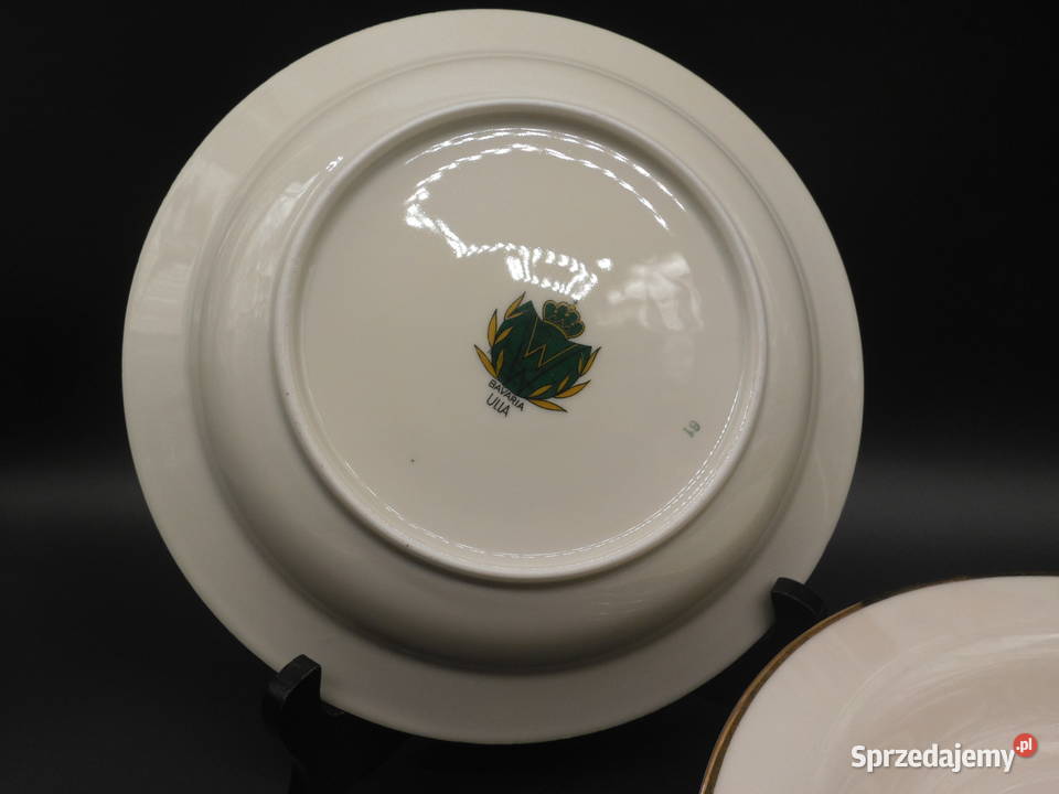 Talerze głębokie do zupy 6 BAVARIA Raszków