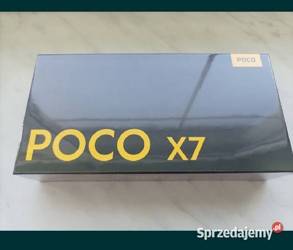 NOwy Nowy Poco X7 8GB 256GB Yellow dowód zakupu