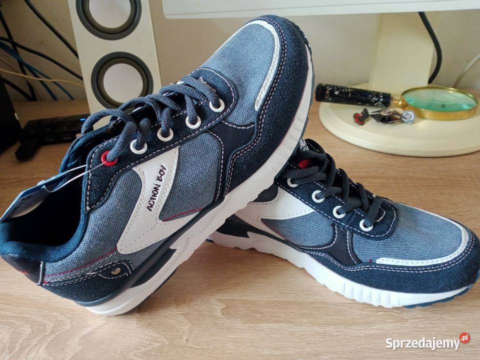 Buty Chłopięce Sportowe ACTION BOY r38 wkładka podkarpackie Mielec