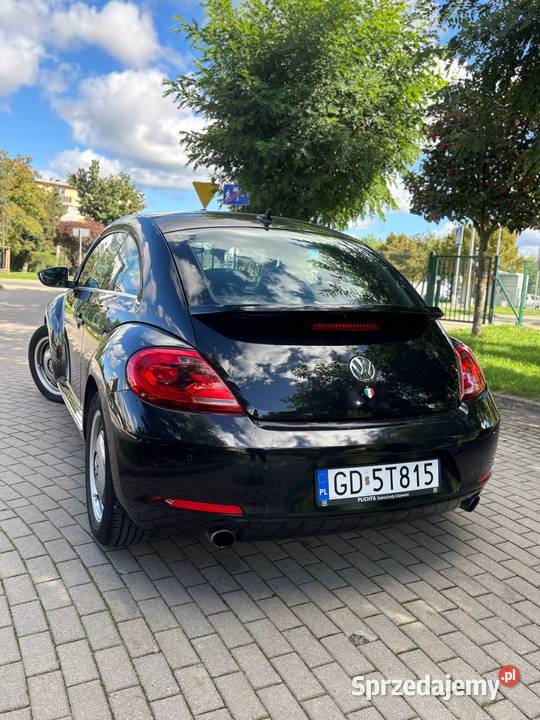 VW Beetle 2011r benzyna 200 automat FAKTURA 1984cm3 pomorskie Kowale