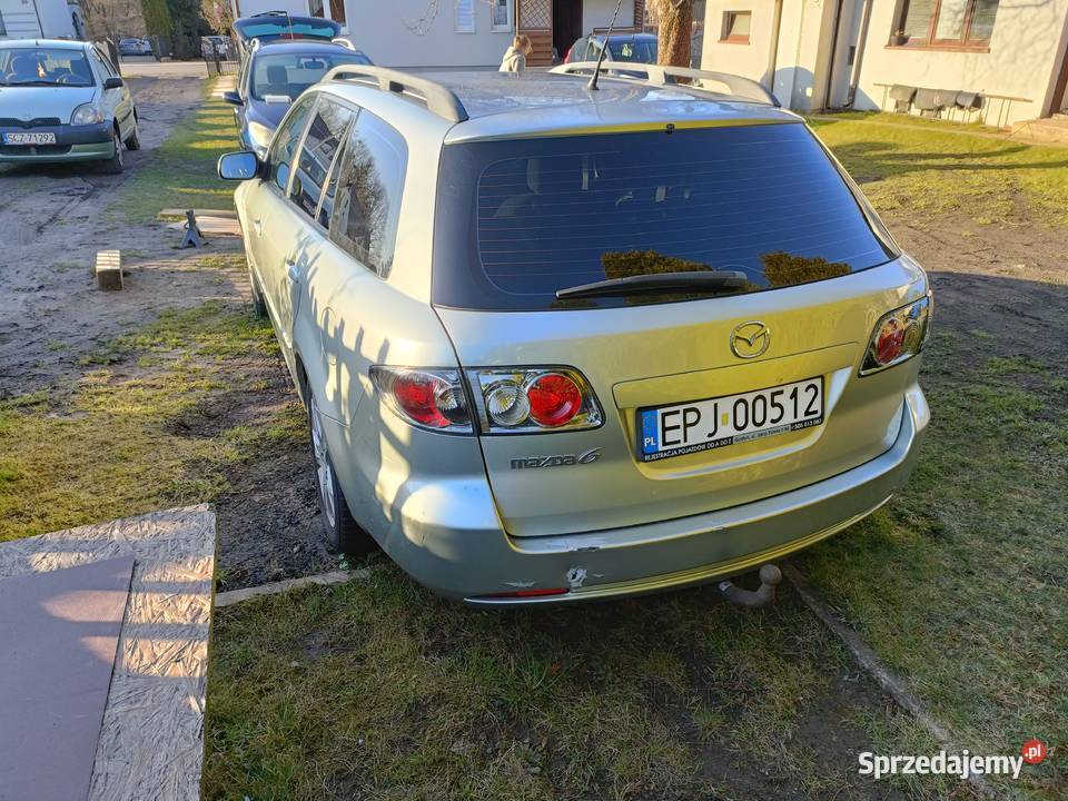 Mazda 6 2006 20 LPG uszkodzony silnik sprzedam