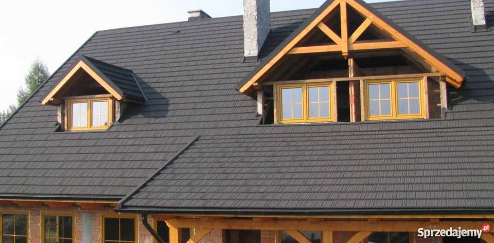 Blachodachówka z posypką ceramiczną Blacha Gonty Zawoja