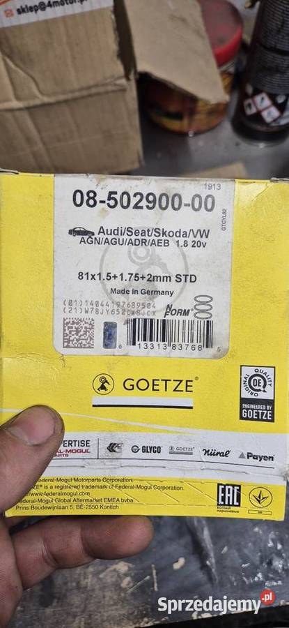 18t turbo tloki nowe pierścienie 4 Leszno sprzedam