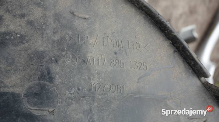 MERCEDES W117 AMG SPOILER ZDERZAKA TYL DOKLADKA osobowe śląskie Ruda Śląska