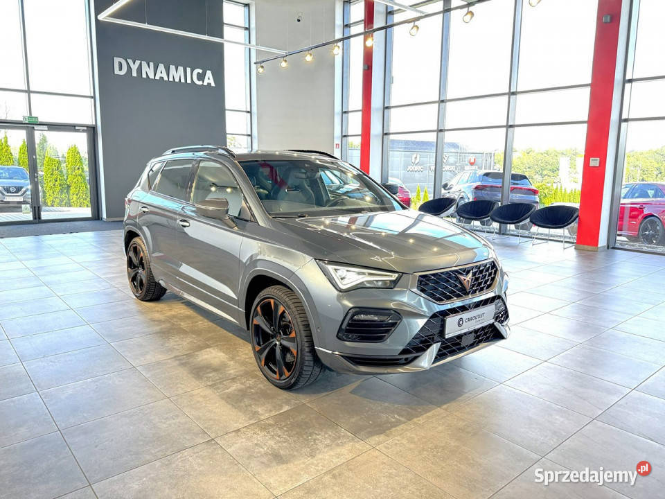 Cupra Ateca 20TSI 300 DSG 4drive 2021 r salon fa Zarejestrowany w Polsce Myślenice