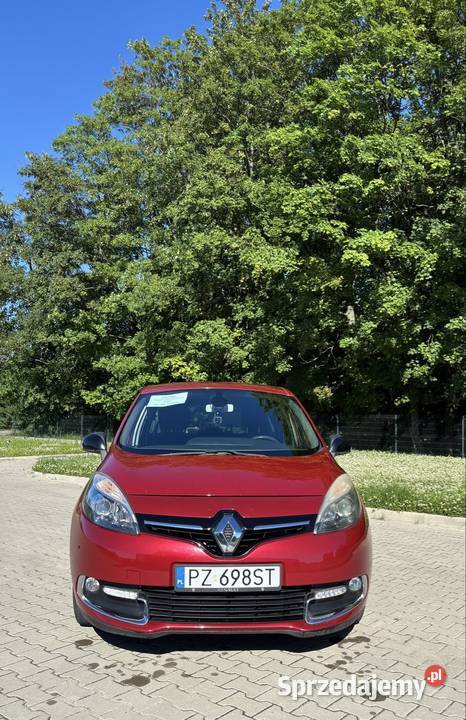 Renault Grand Scenic 2012r 16DCI BOSE gniazdo SD Poznań