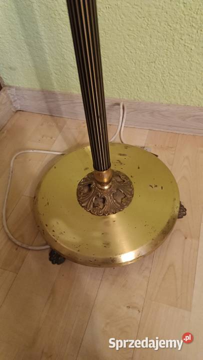 Lampa podłogowa mosiężna Goleniów