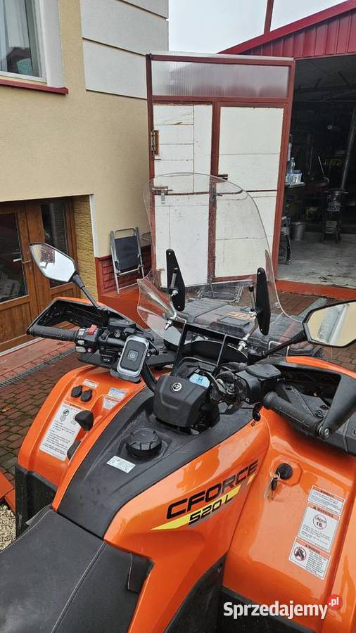 Quad CF Moto 520 i 850 CForce 450 i 1000 szyba