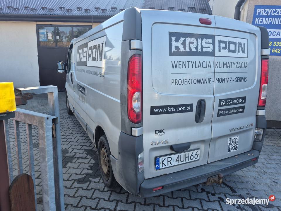Opel Vivaro 20CDTI uszkodzony silnik 307000km Kraków