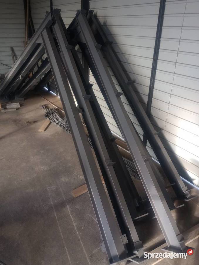 Konstrukcja Stalowa Wiata Rolnicza Garaż Magazyn Kamień