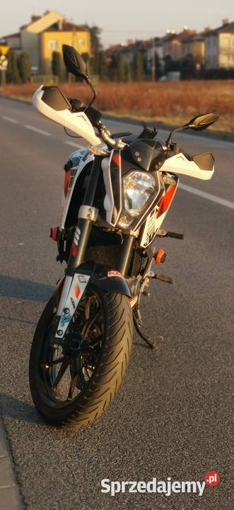 KTM Duke 125 15r Grzane manetki Hand bar basowy Mińsk Mazowiecki