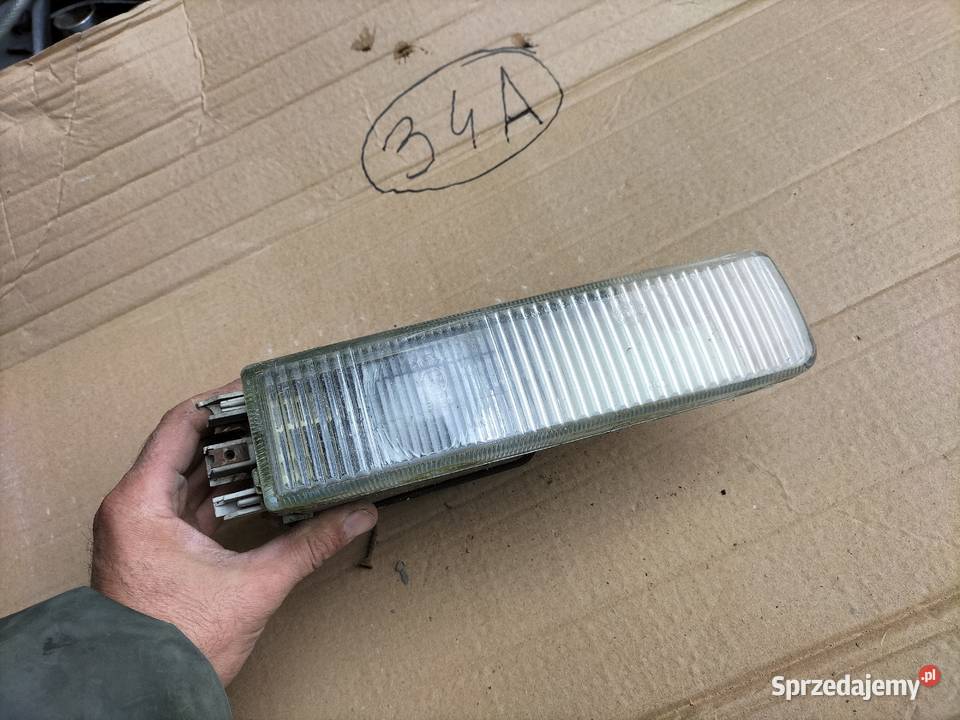 Audi 80 B3 B4 HELLA HALOGEN LEWY SZKŁO HALOGENU Pozostałe Kamień-Kolonia