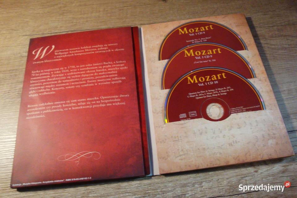 Mozart Epoka Klasycyzmu 10CD klasyczna