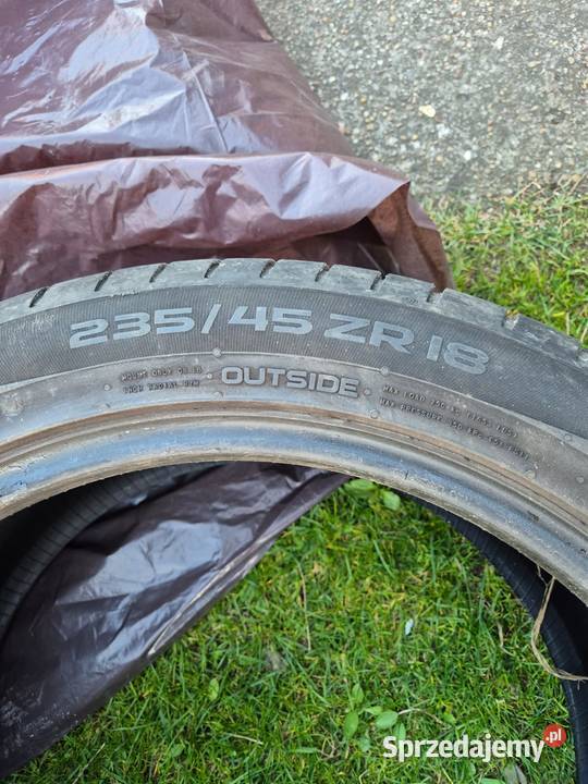 Opony letnie 23545ZR18 KOMPLET 235