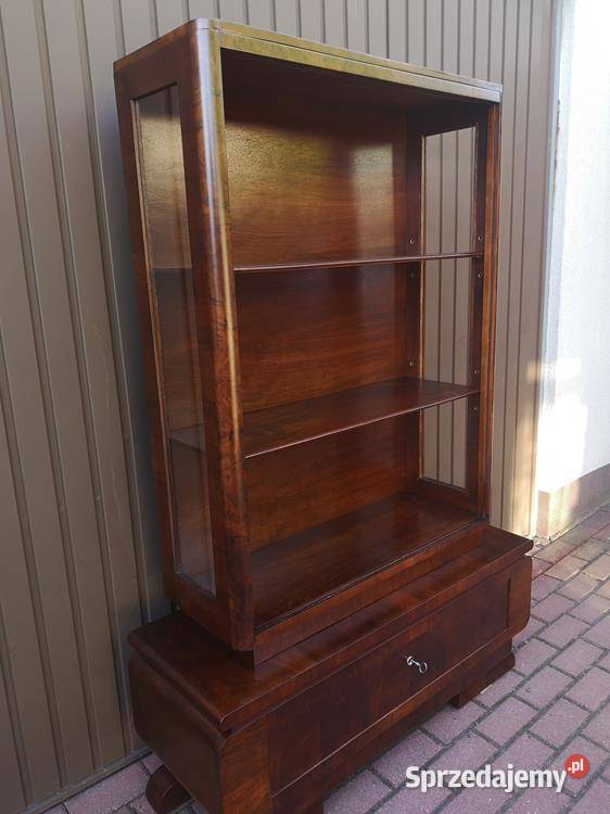 Witryna Serwantka ARTDECO Orzech Zgrabna Stara wielkopolskie Swarzędz