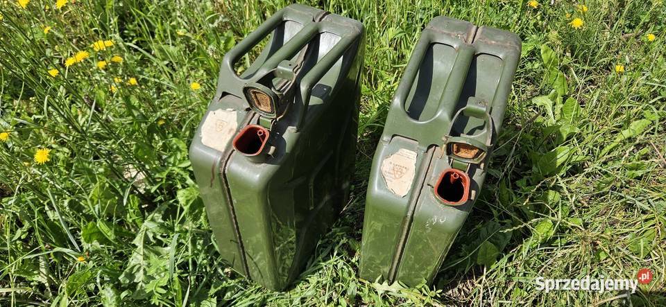 Kanister metalowy 20 l Akcesoria samochodowe małopolskie Kraków