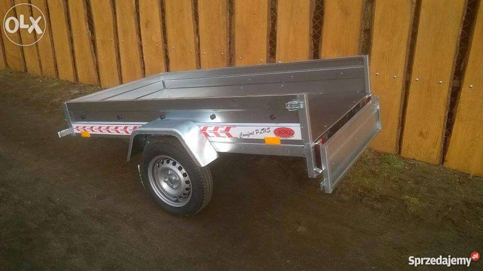 Przyczepa samochodowa 1499 Raty Kredyt na pełny VAT Stargard