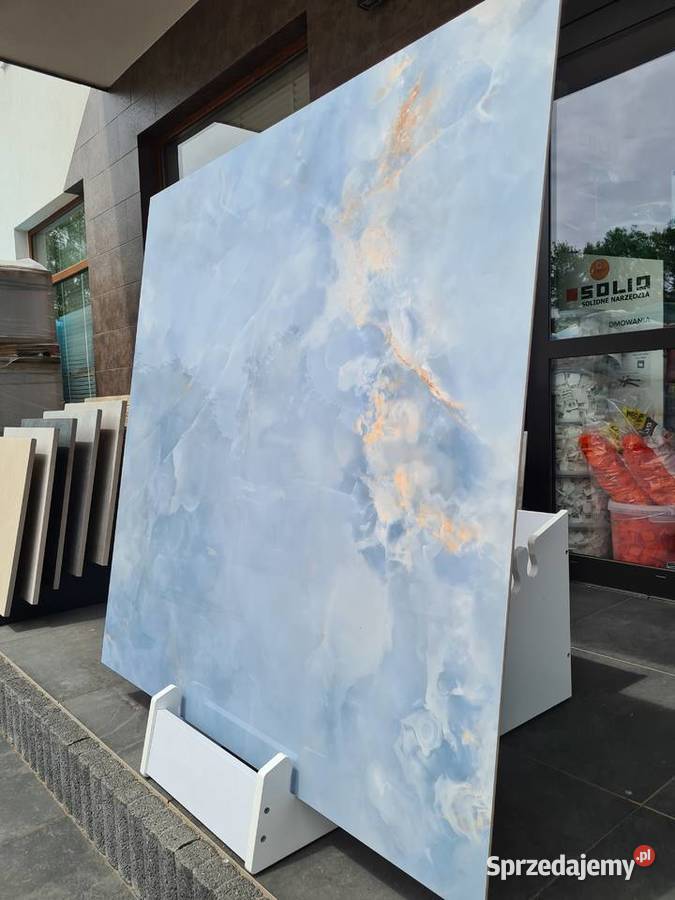 PŁYTKA gres AQUAMARINE BLUE POLER 1198X1198 GAT Opoczno