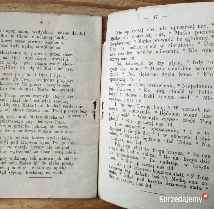 Książeczka jubileuszowa o odpustach Stephan 1904 Antykwariat śląskie Sosnowiec sprzedam