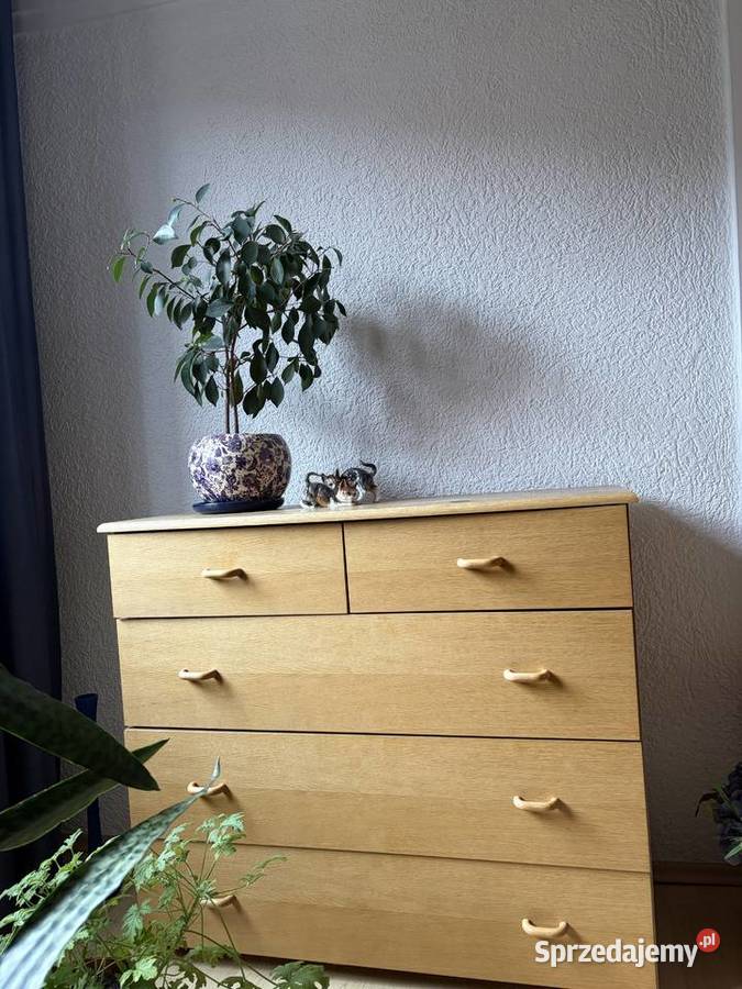 Zestaw dębowy do sypialni