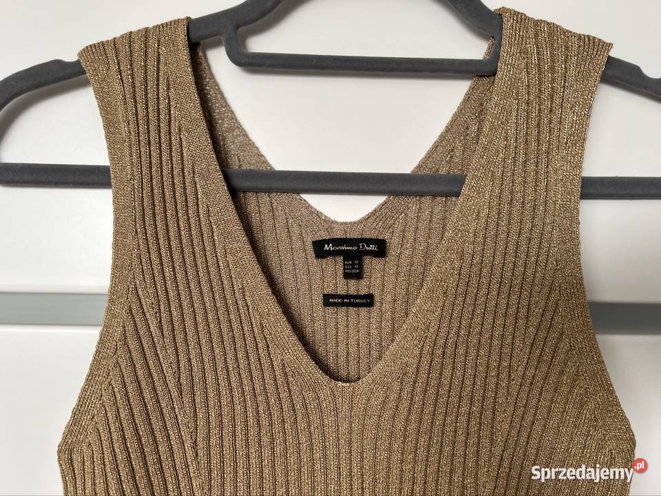 Top Massimo Dutti XS dzianinowy top Massimo Wyszków